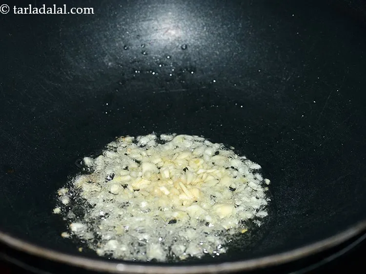 Step 18 – Add garlic.&nbsp;