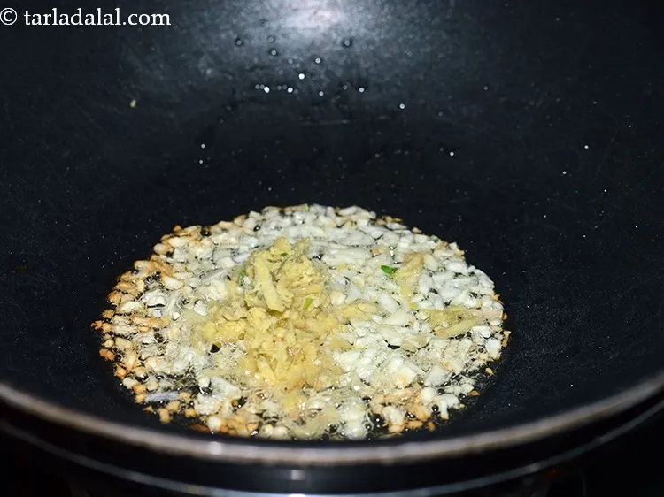 Step 19 – Add ginger.