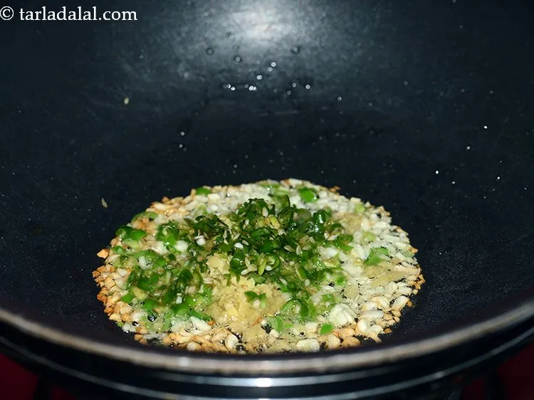 Step 20 – Add green chilies. Ginger, garlic and green chilies work as aromates in the recipe and …