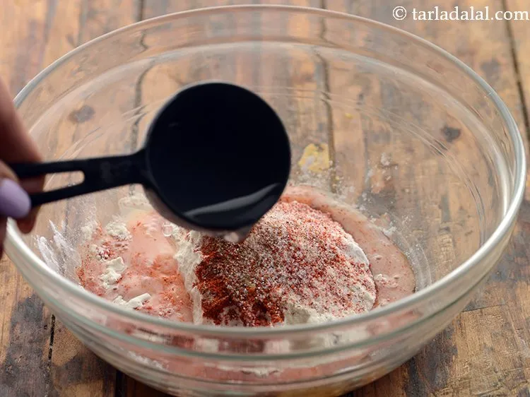 Step 10 – Add 1/2 cup water.