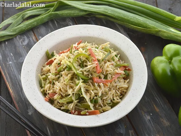 Step 30 – Serve the&nbsp;<strong>veg fried rice | &nbsp;vegetable fried rice |&nbsp;Chinese fried rice | Indian style Chinese …