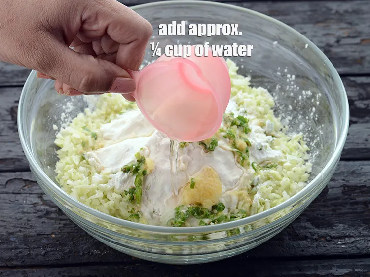 Step 19 – Remember to not add too much water while mixing the ingredients because cabbage will also …