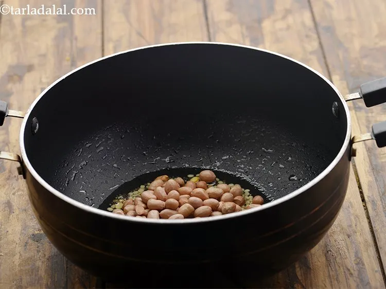 Step 13 – Add raw peanuts. You can replace peanuts with cashew nuts or use a combination of …