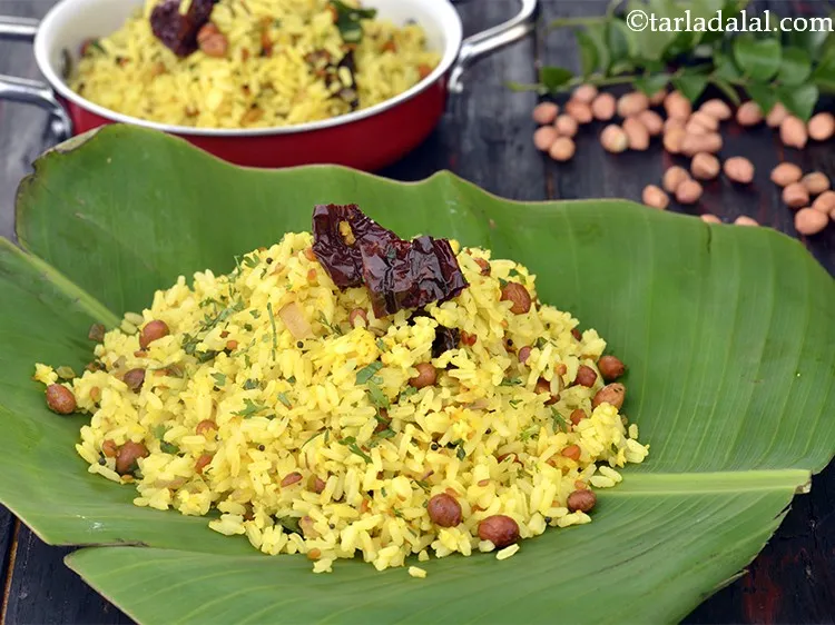 Step 27 – Serve the nimbe hannu <strong>chitranna</strong> hot.