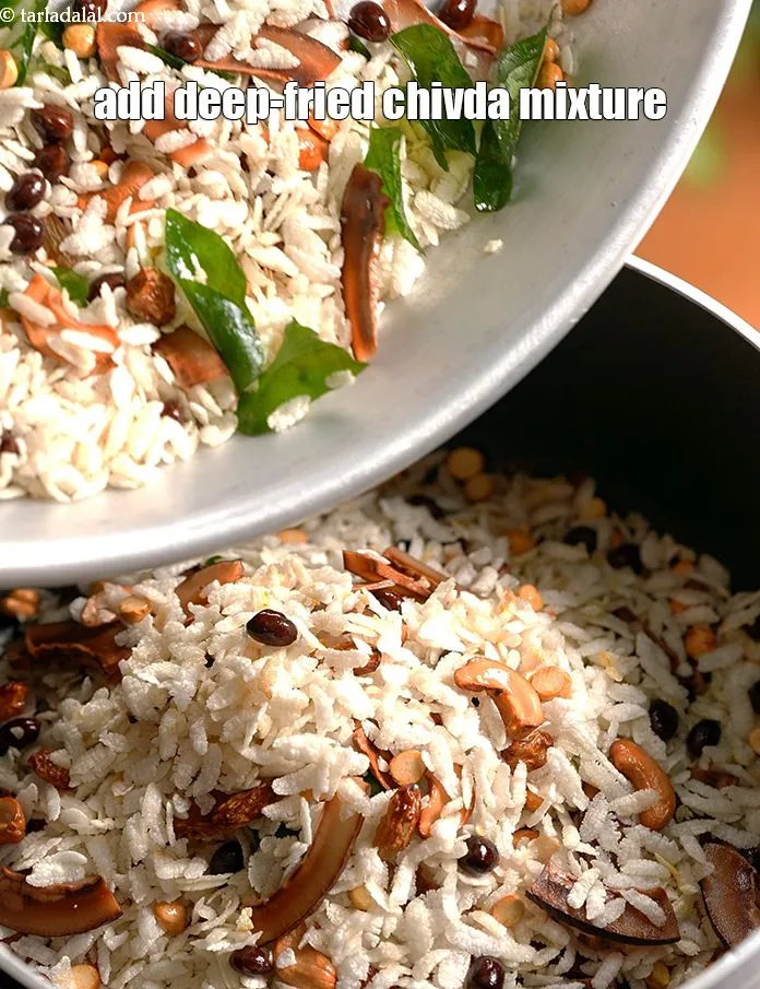 Step 30 – Add all the deep-fried ingredients.