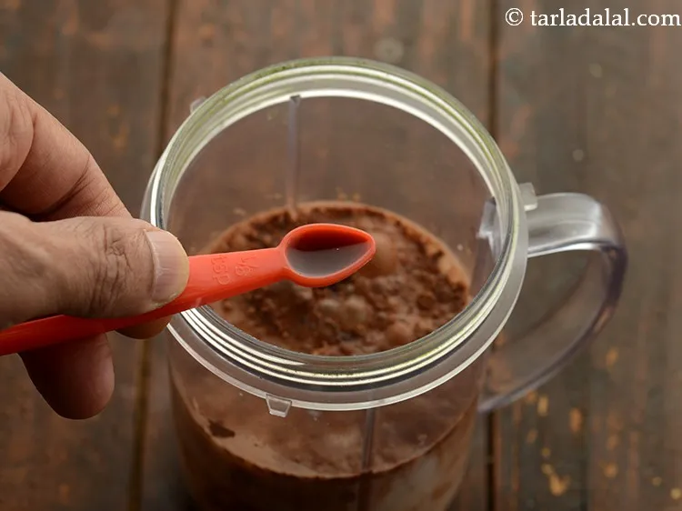 Step 12 – Add vanilla essence, it gives a nice flavour.