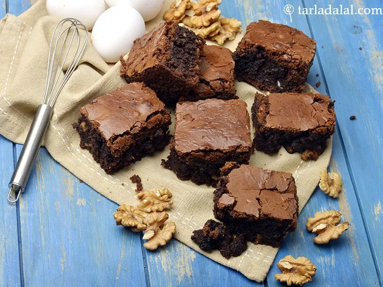 Step 54 – Serve <strong>chocolate brownie with eggs recipe | chocolate Easter fudge brownies | Indian style best …