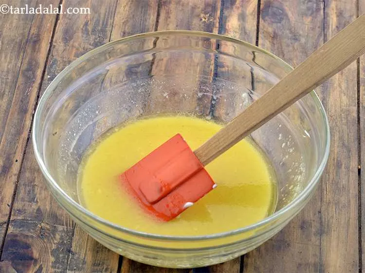 Step 14 – Mix well and your wet ingredient mixture is ready.