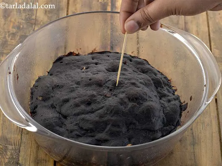 Step 24 – Take the bowl out of the microwave and cool it slightly. Be careful while holding …