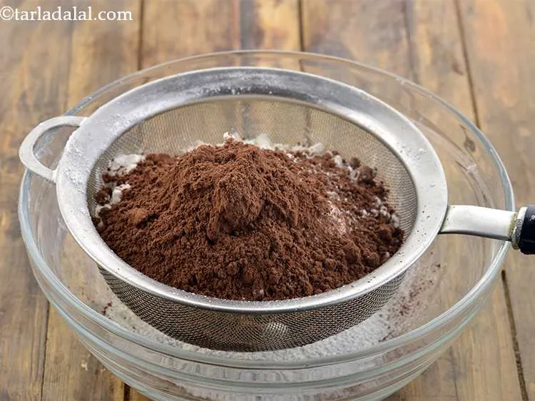 Step 2 – To make the batter for&nbsp;your&nbsp;<strong>eggless chocolate cake using curds |&nbsp;</strong>&nbsp;<strong>Indian style eggless chocolate cake using …