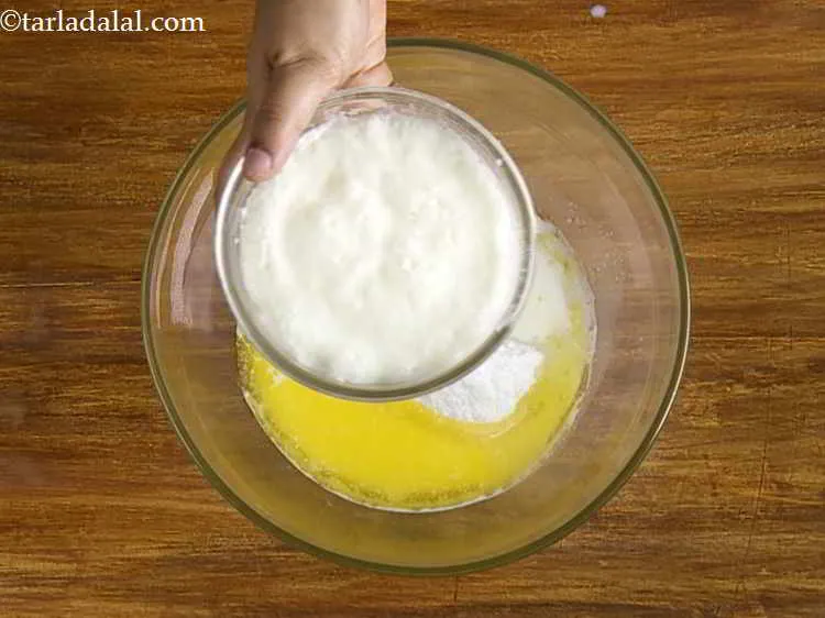 Step 14 – Also, add the curd mixture.