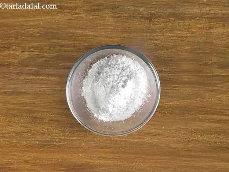 Step 22 – To make the Icing for the<strong> Chocolate Fudge Cake</strong>, take a bowl and add the …