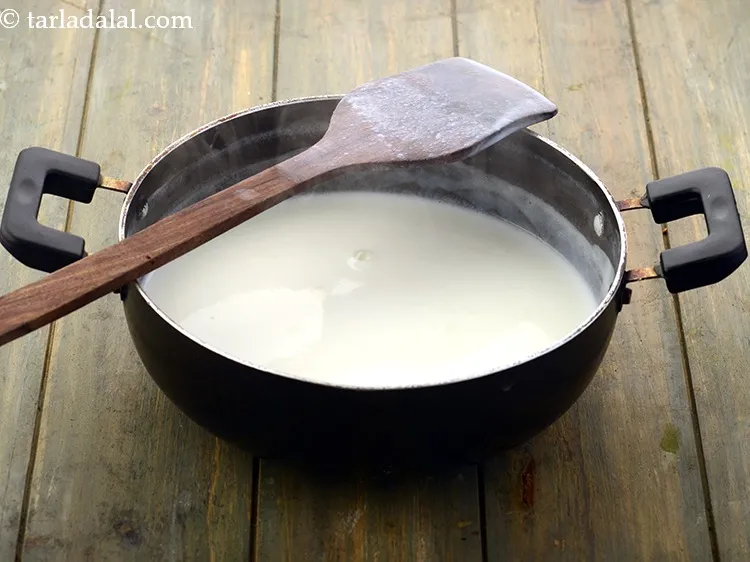 Step 15 – Lower the flame and cook for another 2 minutes, while stirring continuously. Cool completely. At …