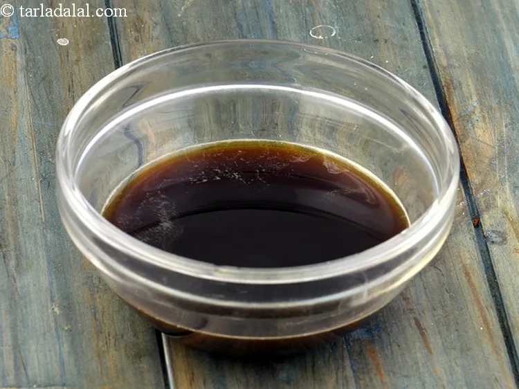 Step 16 – Add the coffee-vanilla essence mixture.