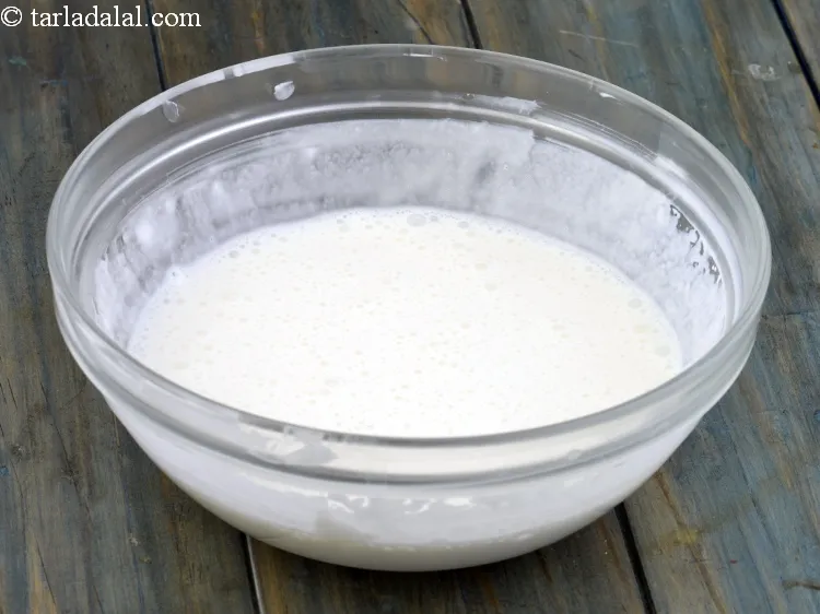 Step 22 – Finally, add the egg white mixture.