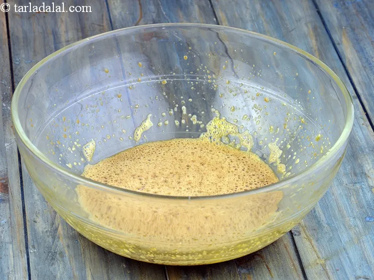 Step 17 – Whisk well using an electric beater on medium speed for 30 seconds.