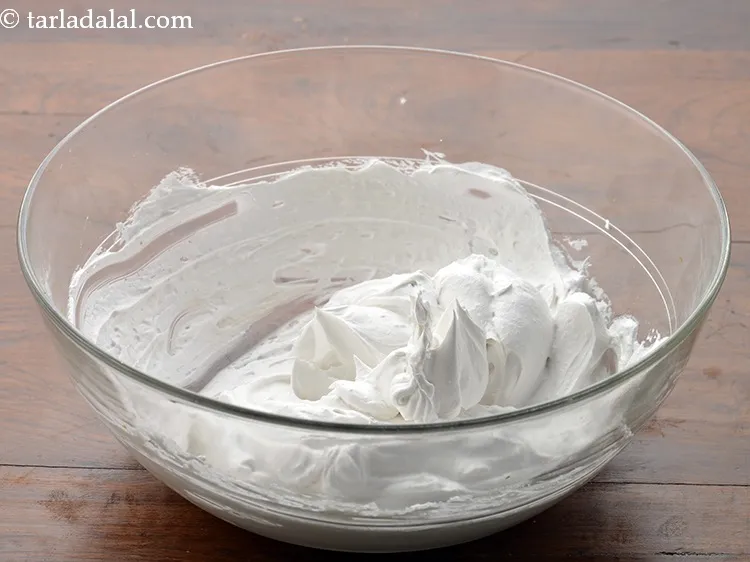 Step 26 – Fold gently using a spatula.&nbsp;