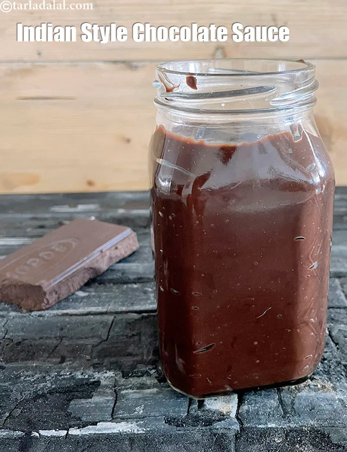 Step 24 – Or store <strong>chocolate sauce |&nbsp;Indian style chocolate sauce recipe&nbsp;|&nbsp;easy homemade chocolate sauce&nbsp;|</strong> <strong>chocolate sauce with …