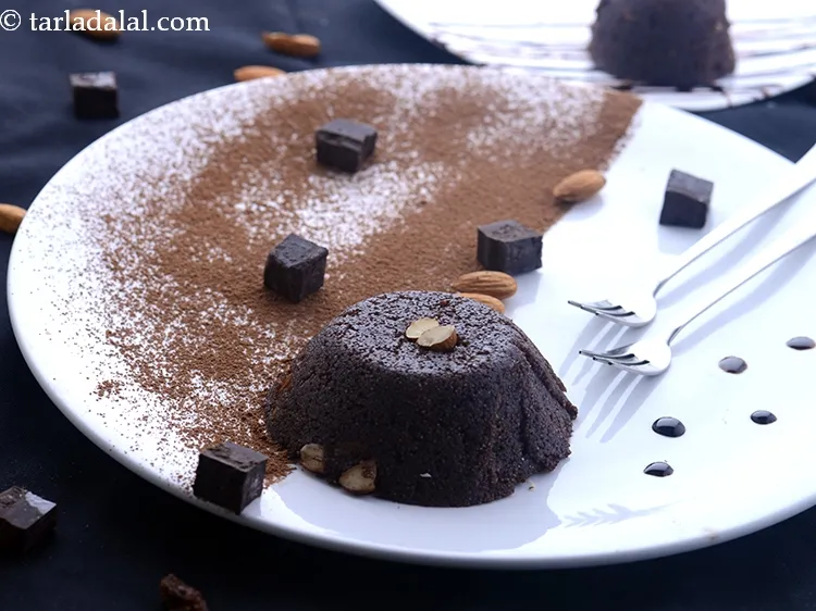 Step 25 – Serve <strong>chocolate sheera recipe | sooji chocolate halwa | semolina chocolate halwa | easy chocolate …