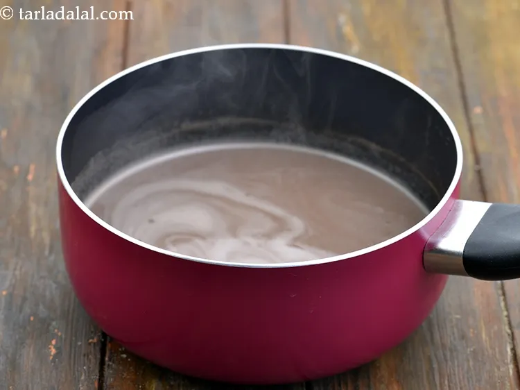 Step 12 – Mix very well using a whisk and cook on a medium flame for 3 to …