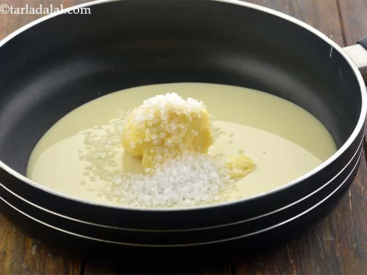 Step 4 – Now add the sugar for the sweetness. You can also use same amount of castor …