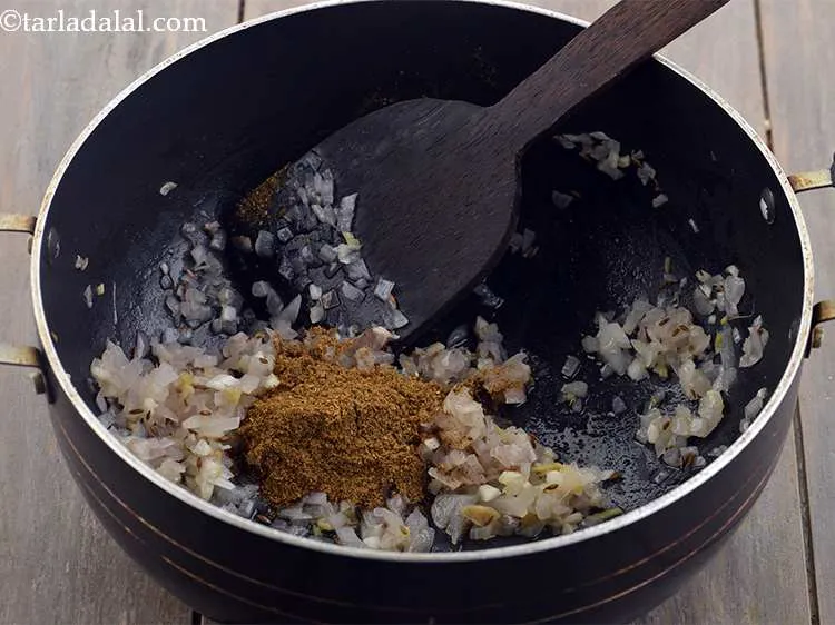 Step 19 – Add the chole masala, this can be bought readymade from any grocery store or super …