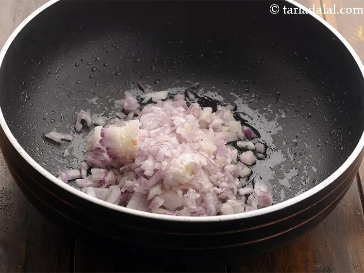 Step 12 – Add the onions.