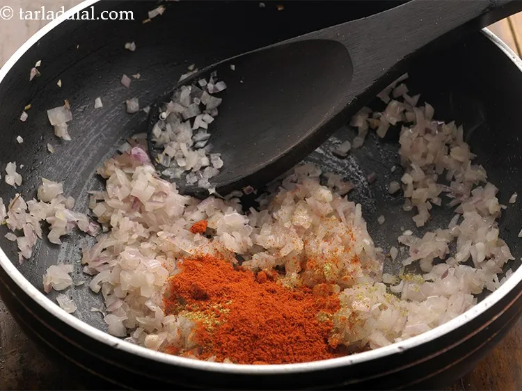 Step 15 – Add chilli powder