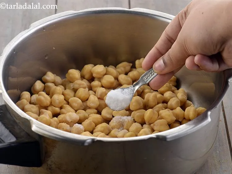 Step 8 – Add the salt.