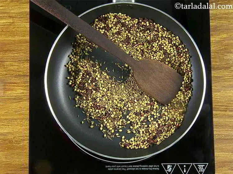 स्टेप 16 – मध्यम आंच पर २ मिनट तक भूनें जब तक कि …