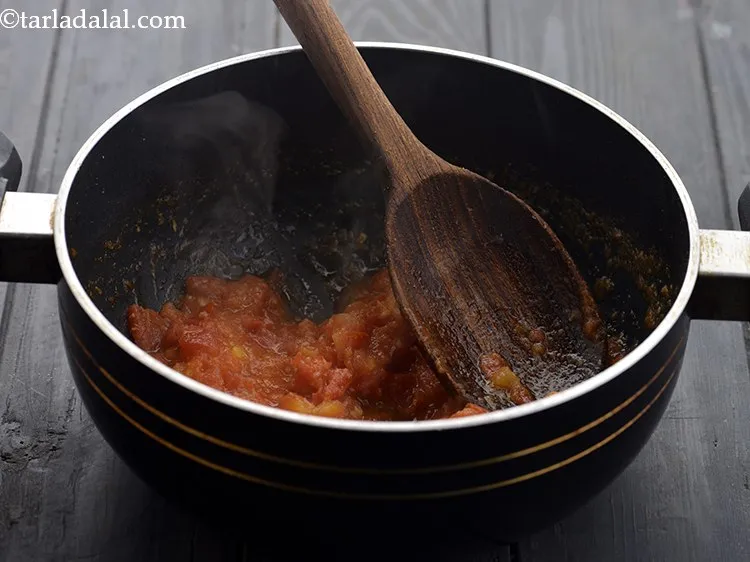 Step 16 – Mix well and cook on a medium flame for 4 to 5 minutes or till …