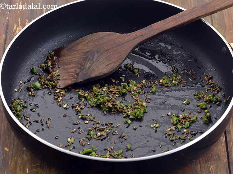 Step 25 – Mix well and saut&eacute; on a medium flame for a few seconds.