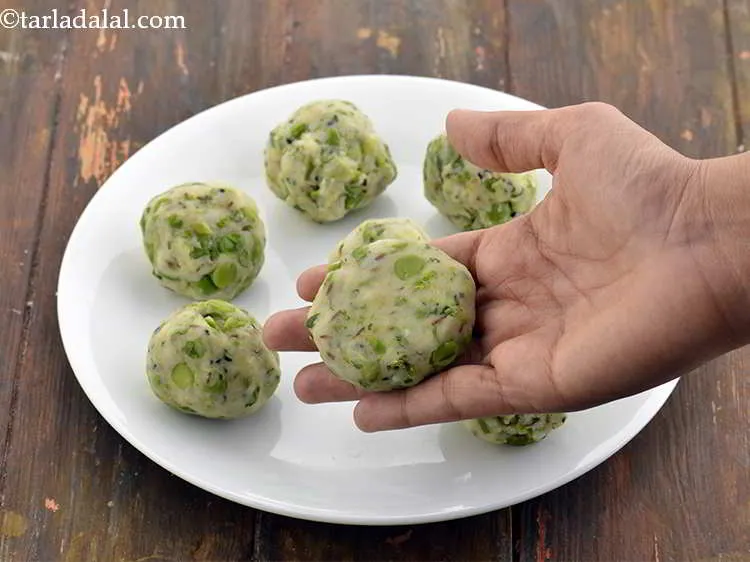 Step 36 – Place a portion of the mixture in your hands and shape it into a 50 …