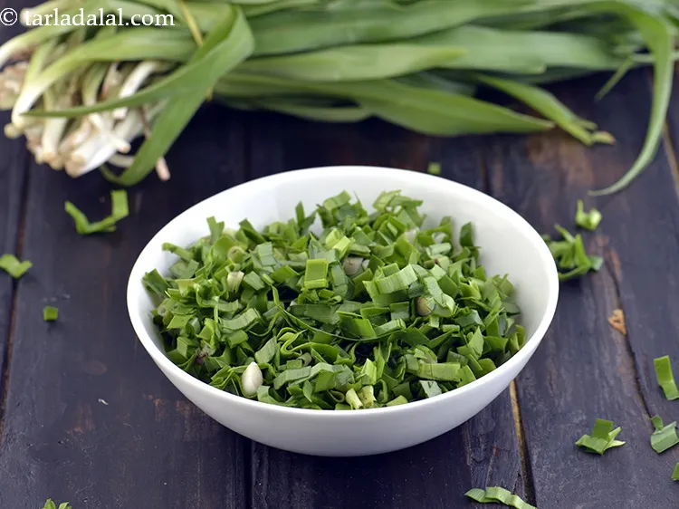 Step 30 – Add 3 cups&nbsp;<a href="https://www.tarladalal.com/glossary-chopped-phodshi-2681i">chopped phodshi</a>.