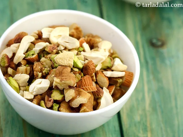 Step 7 – A handful of mixed nuts as a garnish would add texture and flavour to the …