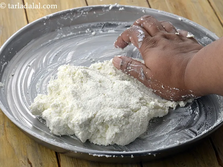 Step 35 – Knead very well using your hands into a smooth mixture. This would take around 2 …