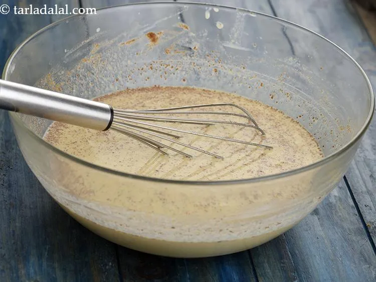 Step 13 – Mix well using a whisk.
