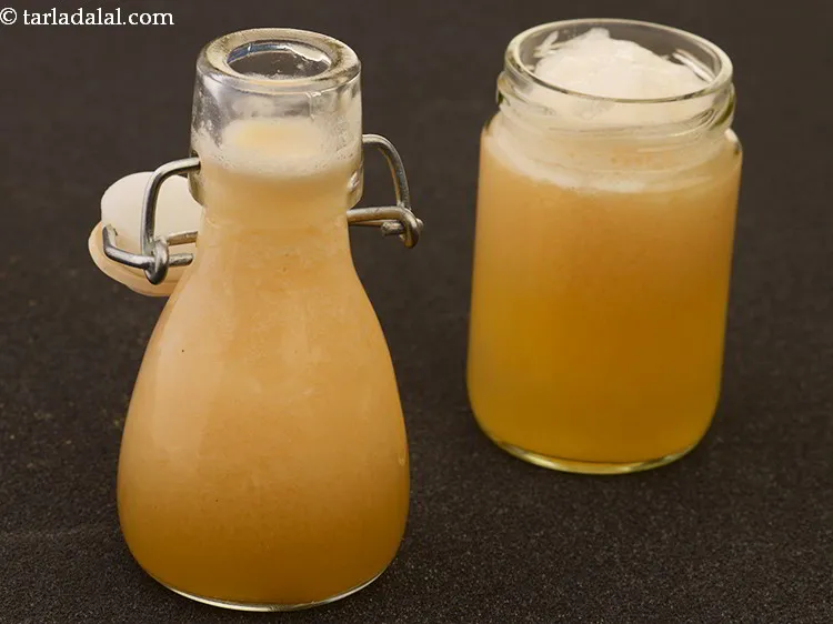 Step 7 – Serve <strong>coconut orange drink</strong> in glasses of your choice immediately.