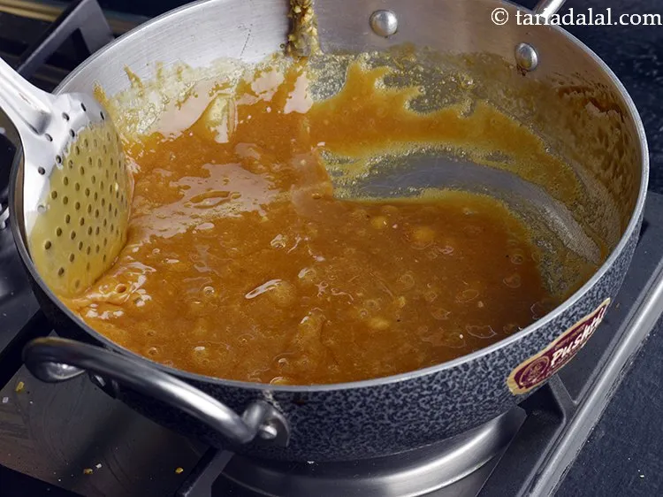 Step 5 – Mix well and cook on a high flame for 2 minutes, while stirring continuously using …