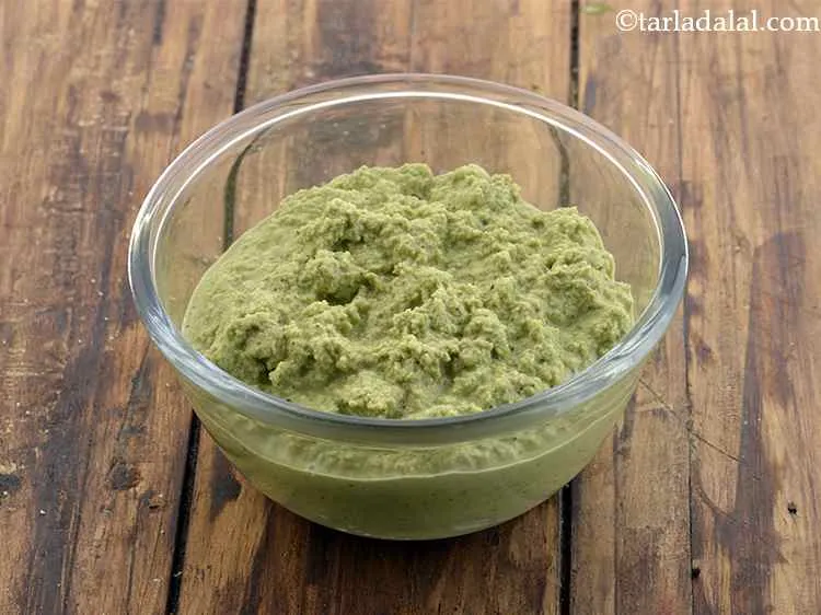 Step 9 – Transfer the chutney into a bowl.