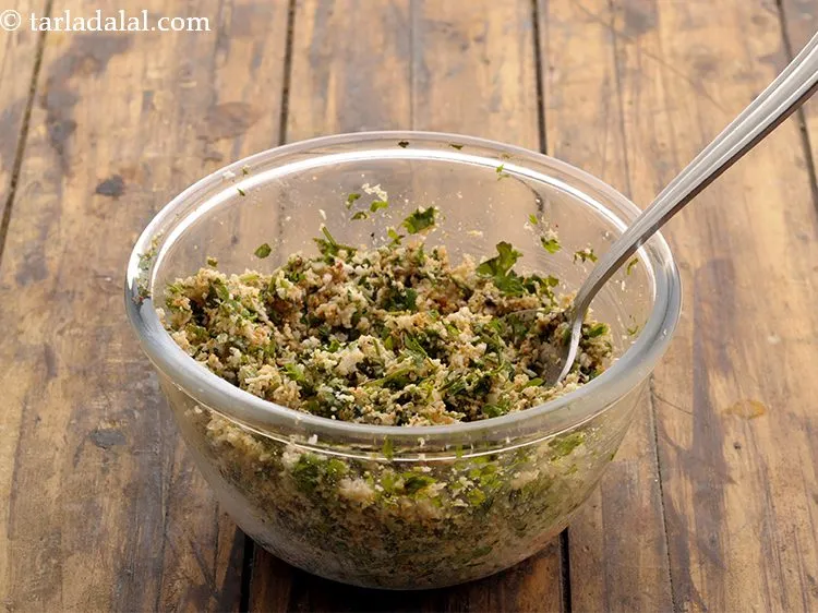 Step 15 – Combine all the ingredients and mix well. Keep aside.