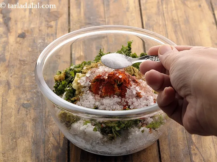 Step 14 – Add salt to taste.