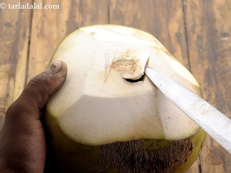 Step 15 – Tap gently on top using the tip of the sharp knife. May be a couple …