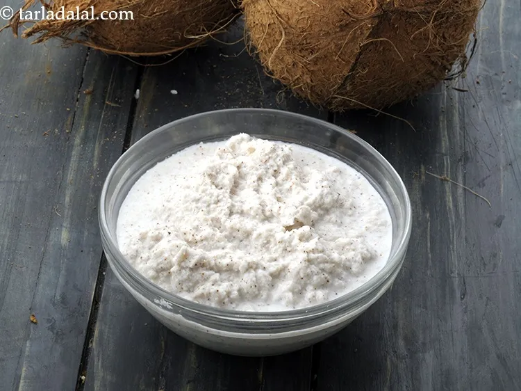 Step 21 – Add the coconut-peppercorn paste.