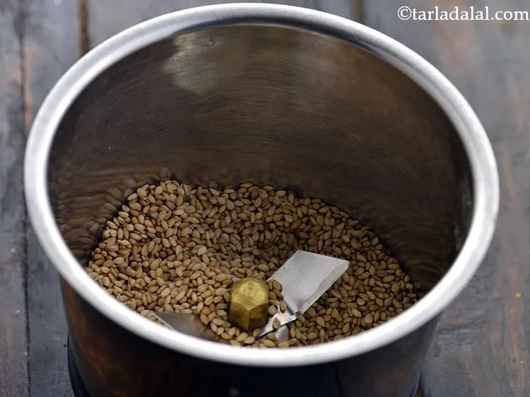 Step 13 – When cool, transfer them to a mixer jar.