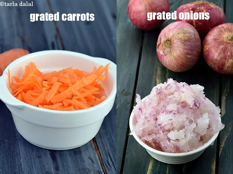 Step 32 – You can add grated vegetables, such as carrots or onions, to the batter.