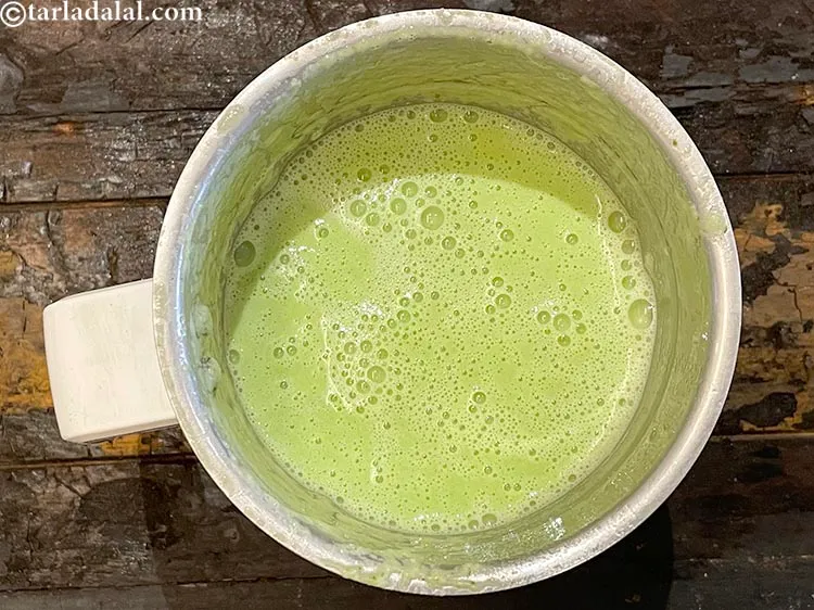 स्टेप 10 – सूप के पतला होने तक फिर से ब्लेंड करें। आपका …