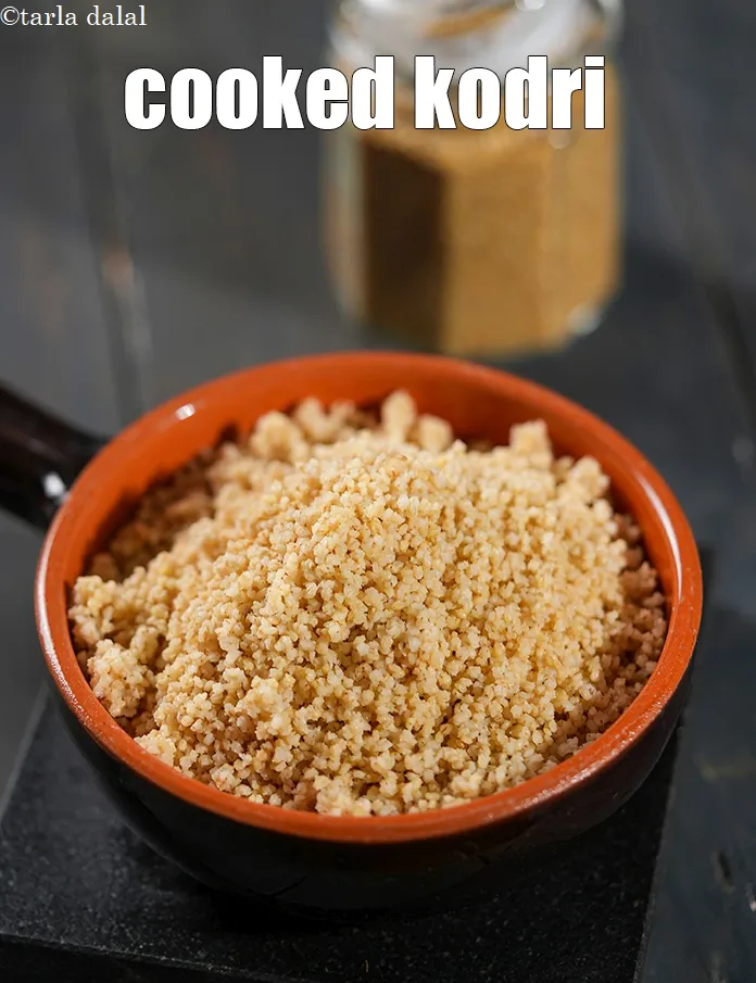 स्टेप 23 – <strong>पकी हुई कोदरी</strong>&nbsp;का आनंद लें।