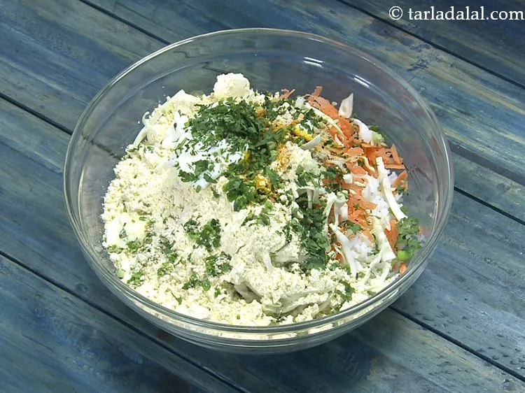 Step 10 – Add finely chopped coriander.