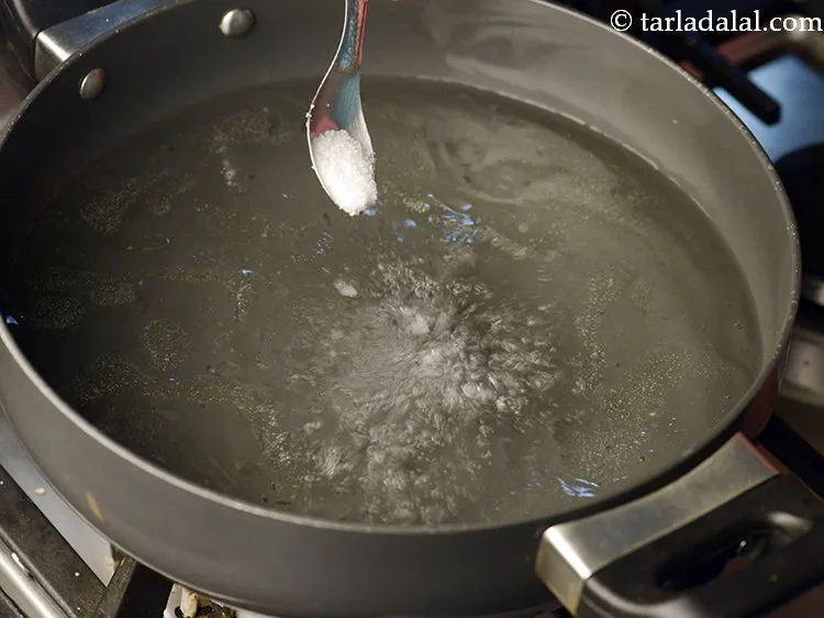 Step 5 – Add salt to taste.